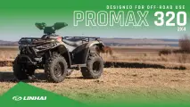 Linhai Promax 320 2x4: Pure off-road power | Smith Power Equipment