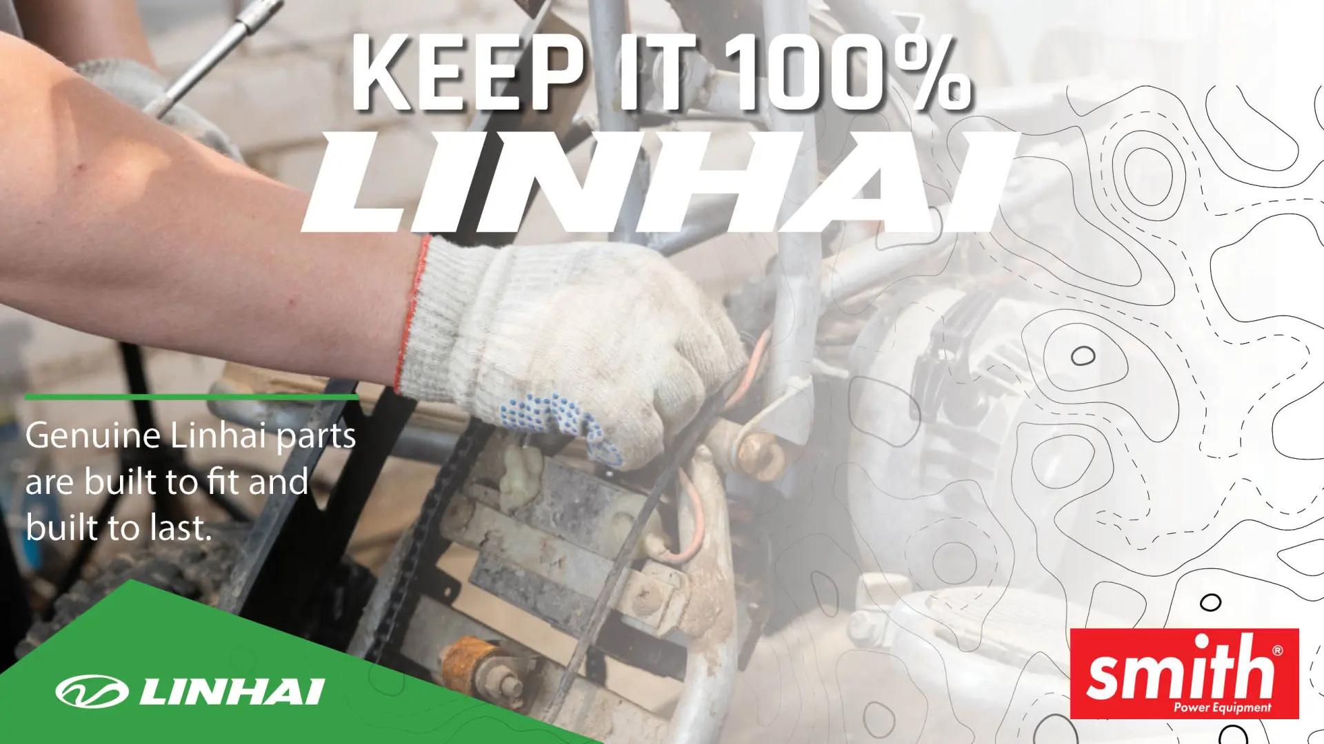 Keep it 100% Linhai: Genuine parts &amp; unstoppable performance | Smith Power Equipment