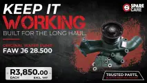 Original FAW J6 28.500 water pump | Keep your fleet running with Spare Care