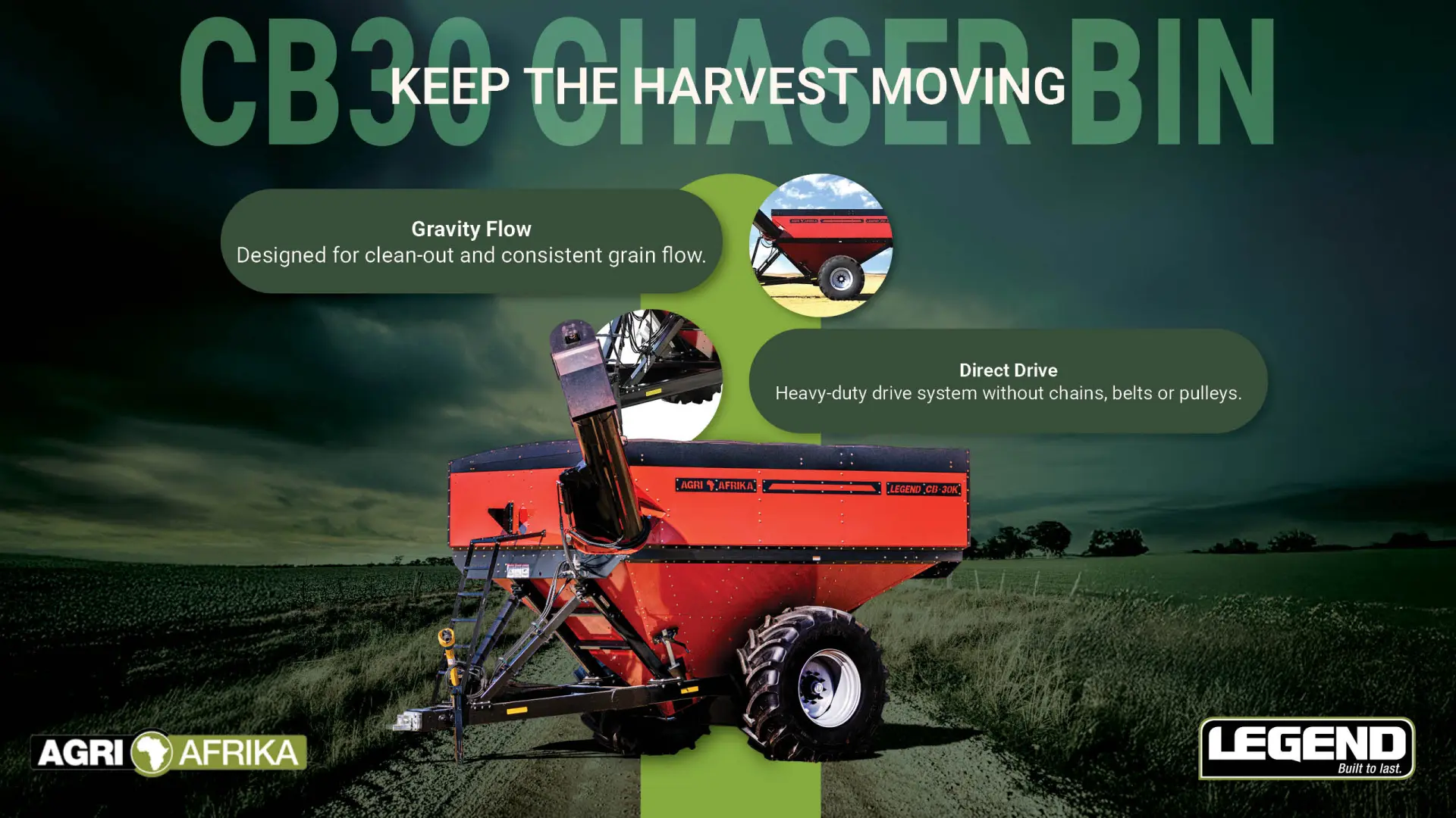 Title: CB30 Chaser Bin | Keep the Harvest Moving | Agri Afrika   