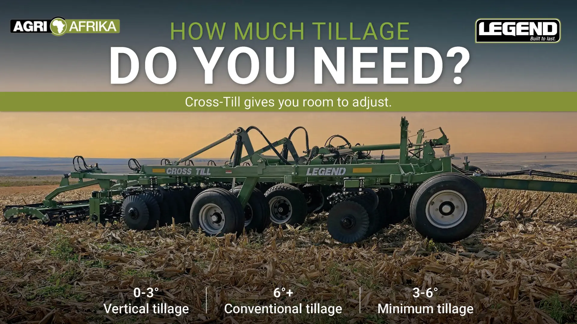 Cross-Till | How Much Tillage Do You Need? | Agri Afrika
