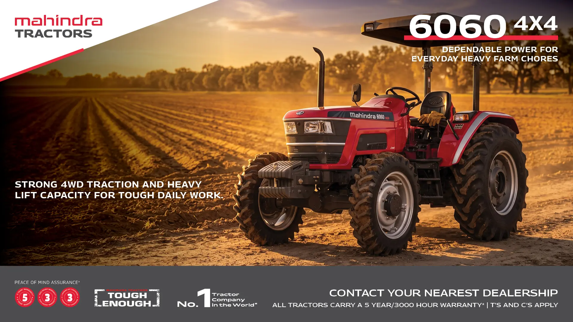 6060 4WD | Mahindra Tractors