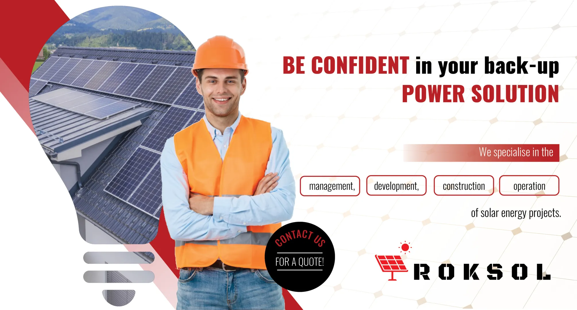 Empower your home | Switch to solar with Roksol Solar Solutions!
