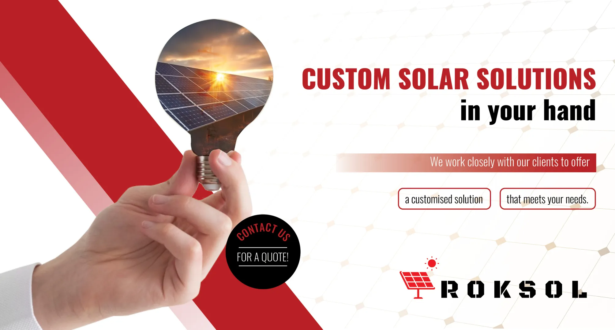 Empower your home | Switch to solar with Roksol Solar Solutions!