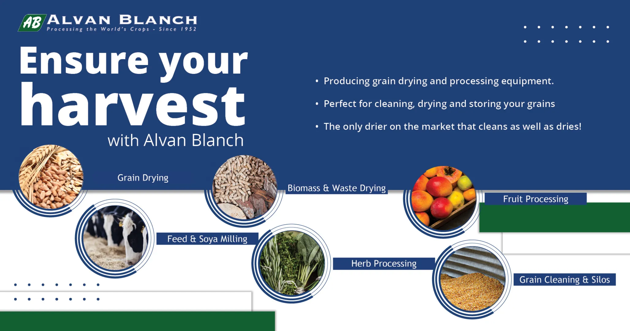 Ensure your harvest with Alvan Blanch