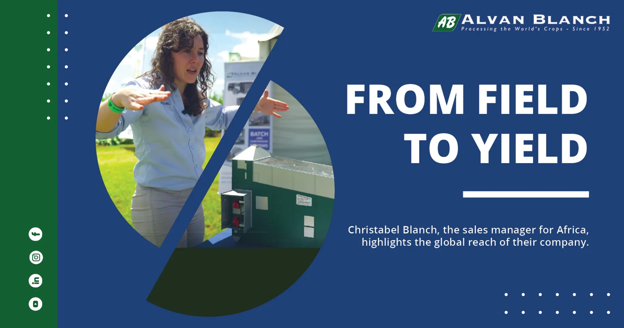 From field to yield | Alvan Blanch