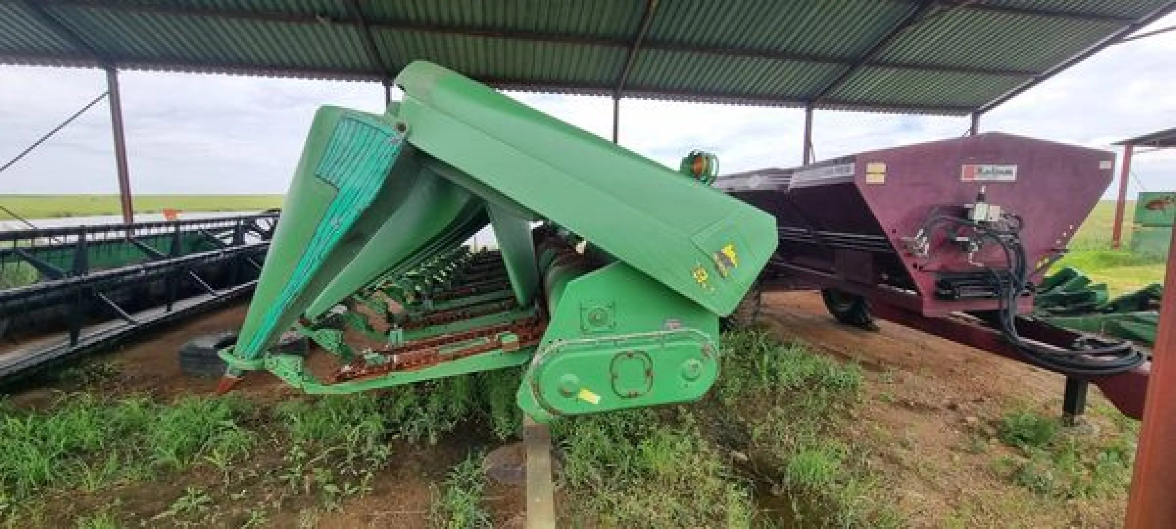 John Deere 894 plukkerkop  | MK Landbou Dienste