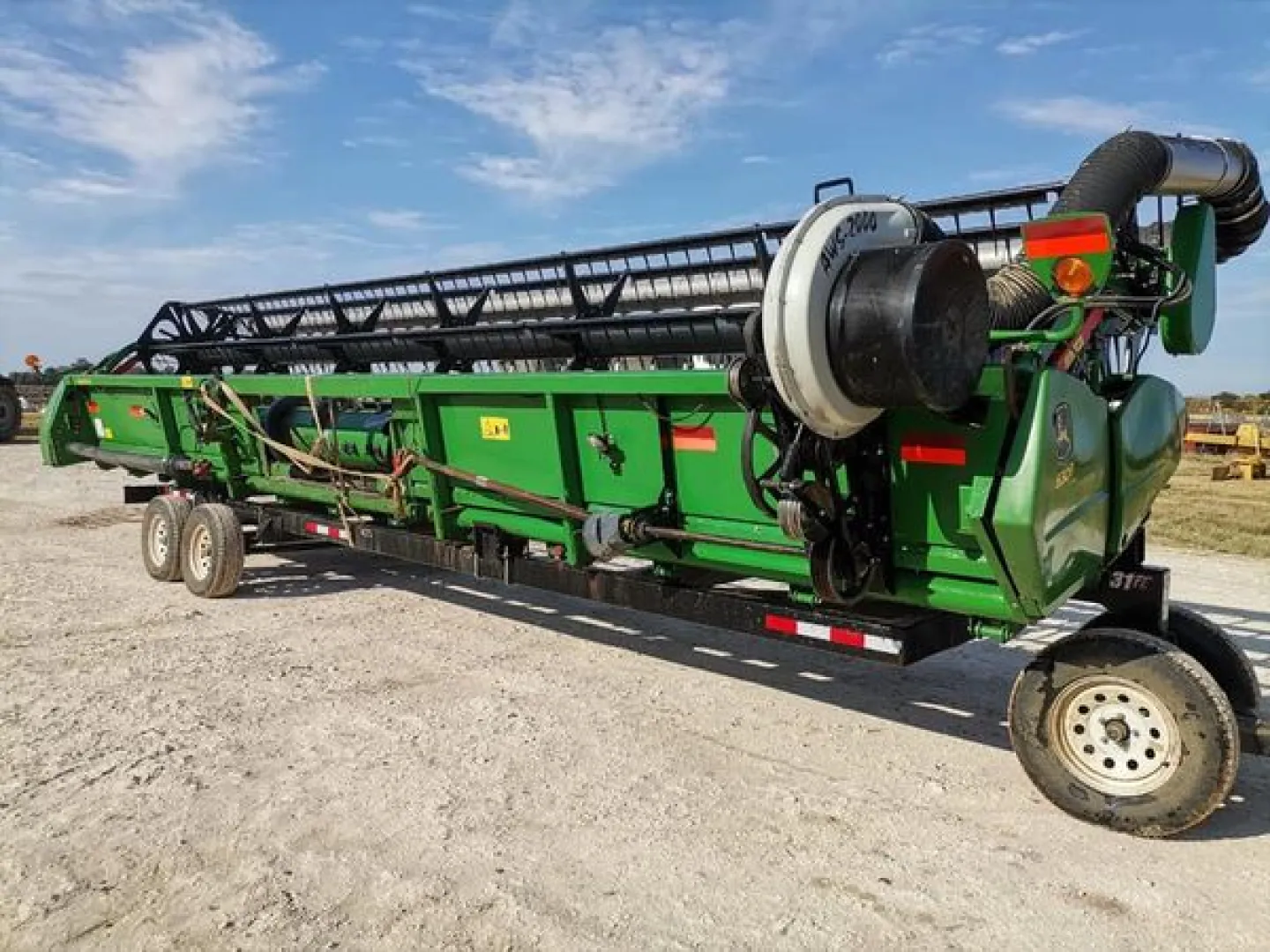 CASE 6130 2013 MODEL &amp; JOHN DEERE 630 HYDRAFLEX | MK Landbou Dienste