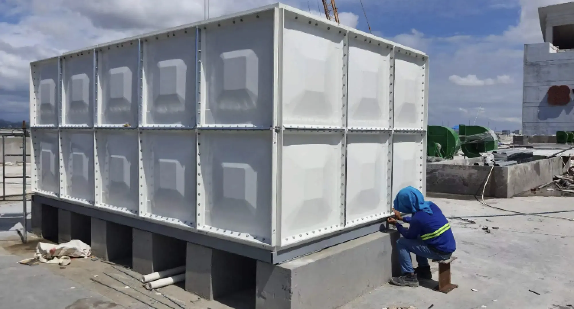 Steel Sectional Tanks &amp; Water domes