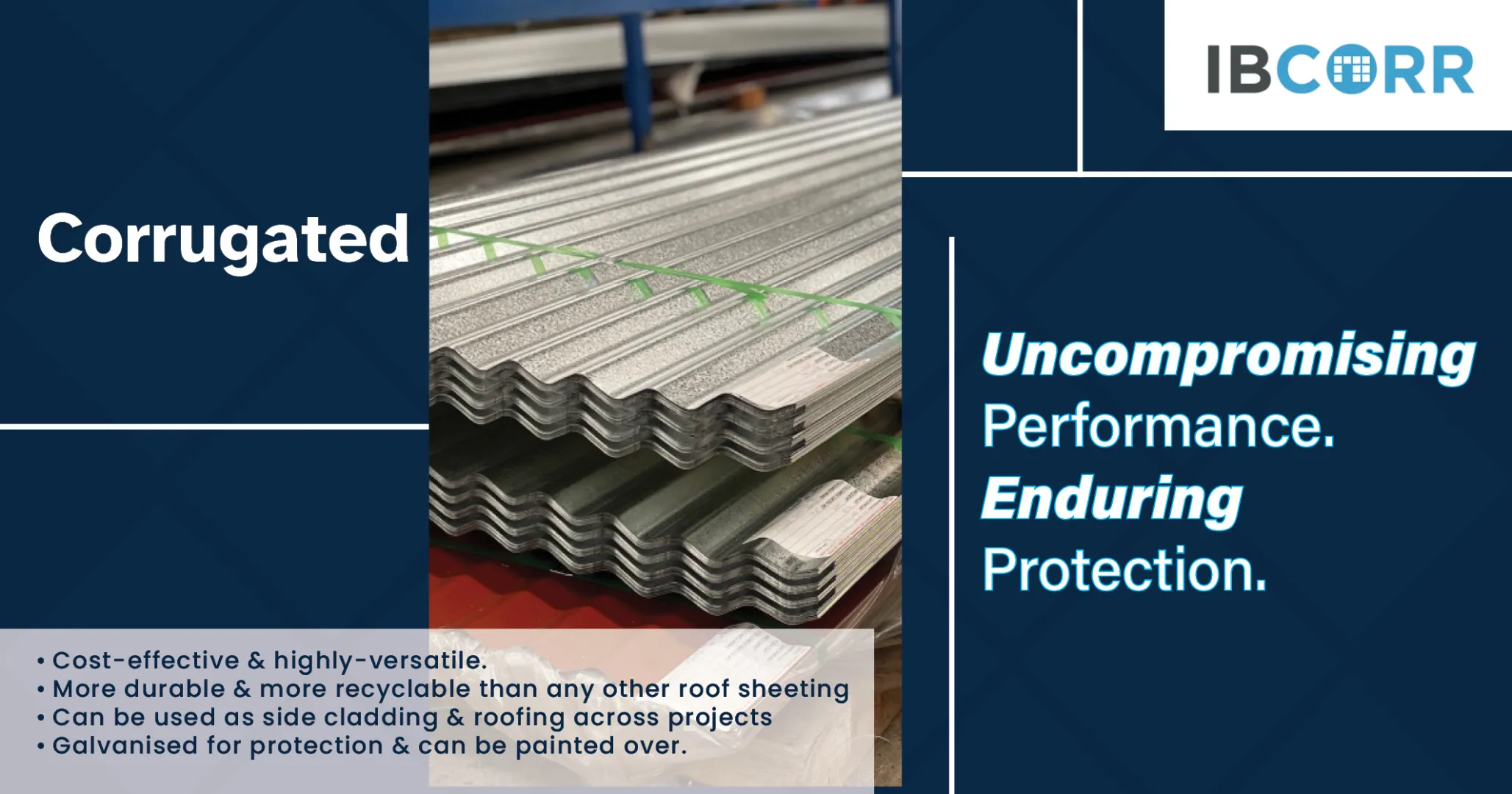 Corrugated | Uncompromising performance | IBCORR