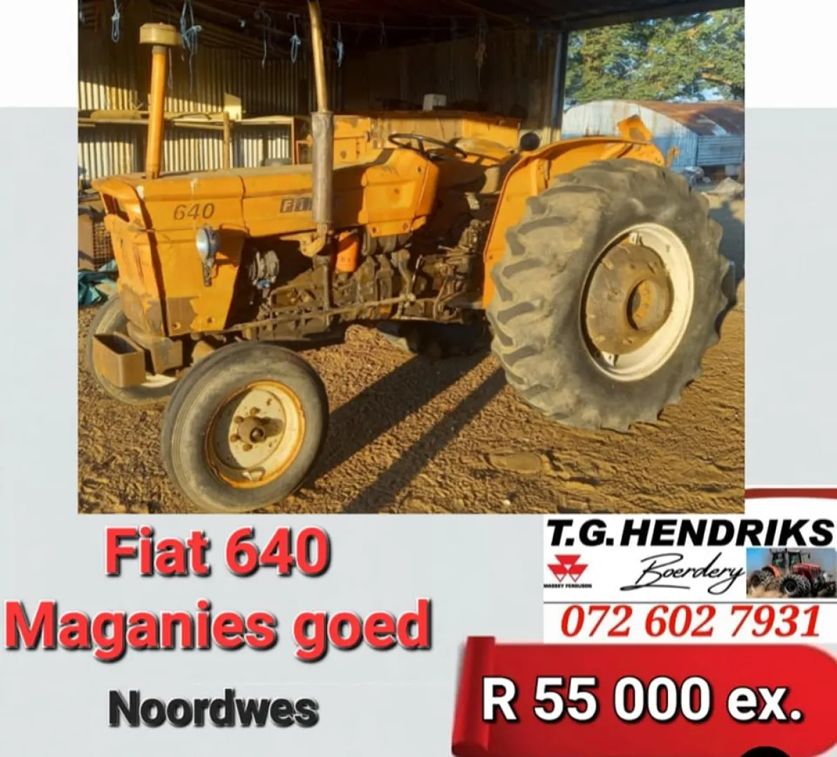 Fiat 640 | T.G Hendriks boerdery