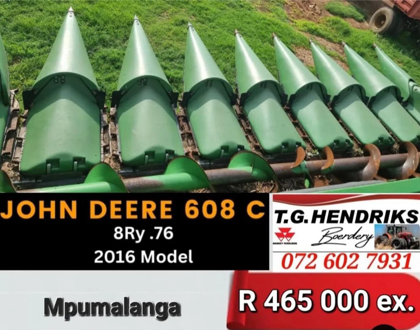 John Deere 608 C | T.G Hendriks boerdery