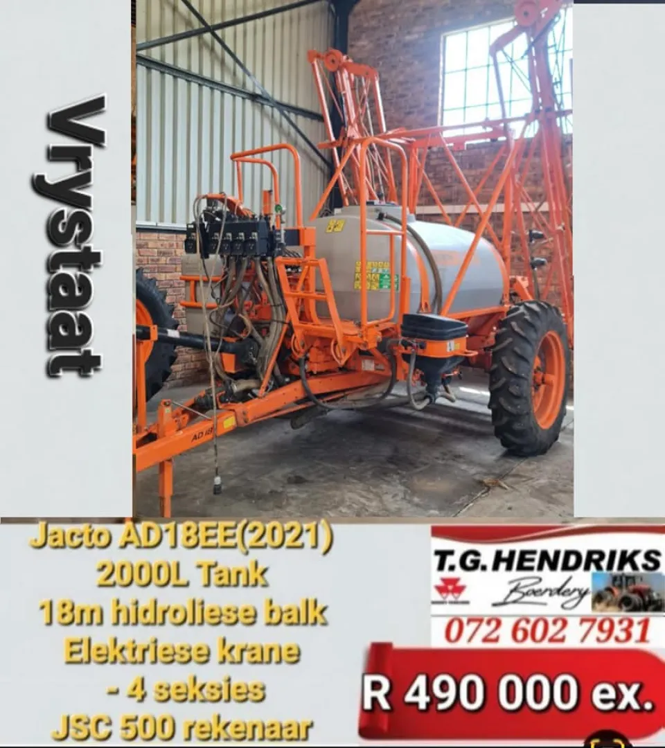 Jacto AD18EE | T.G Hendriks boerdery