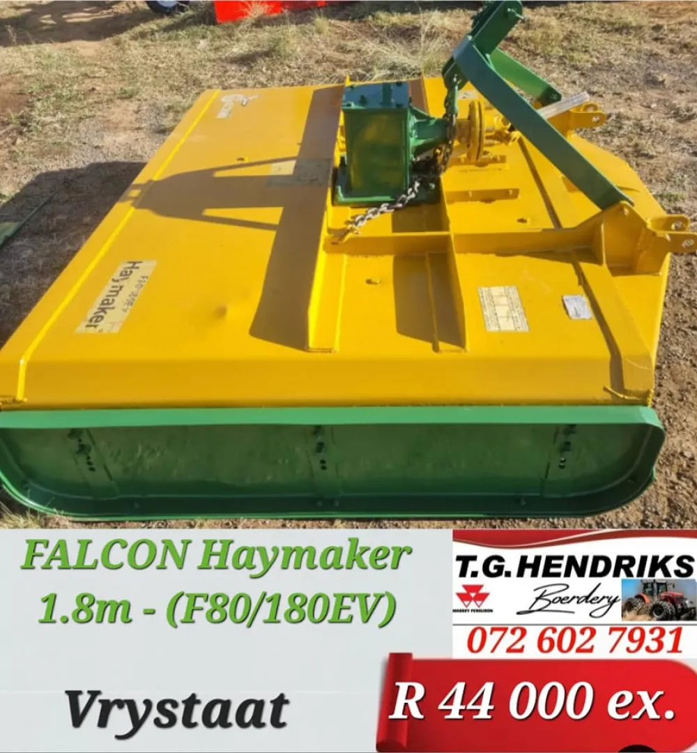Falcon haymaker | T.G Hendriks boerdery