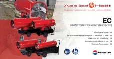 EC Indirect combustion mobile space heaters | Applied Heat