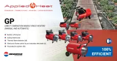 GP Direct combustion mobile space heaters (Manual and automatic) | Applied Heat