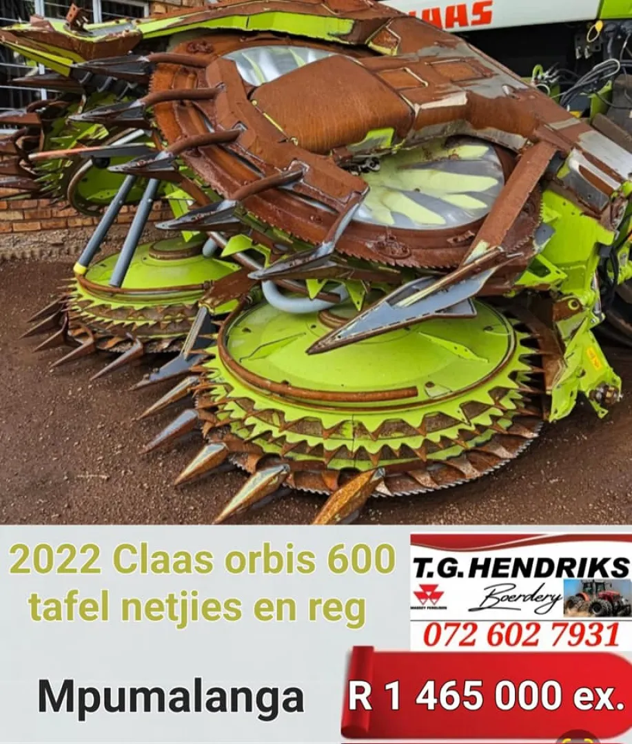 2022 Claas Orbis 600 | T.G Hendriks boerdery