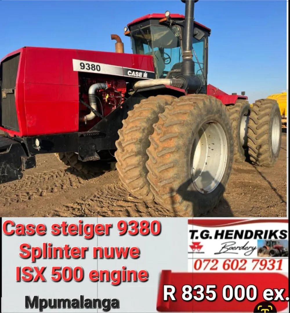 Case Steiger 9380 | T.G Hendriks boerdery