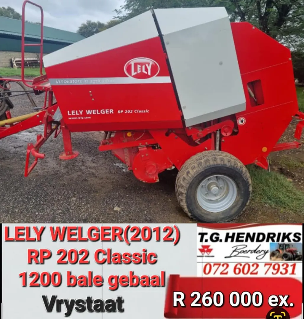 Lely Welger 2012 | T.G Hendriks boerdery