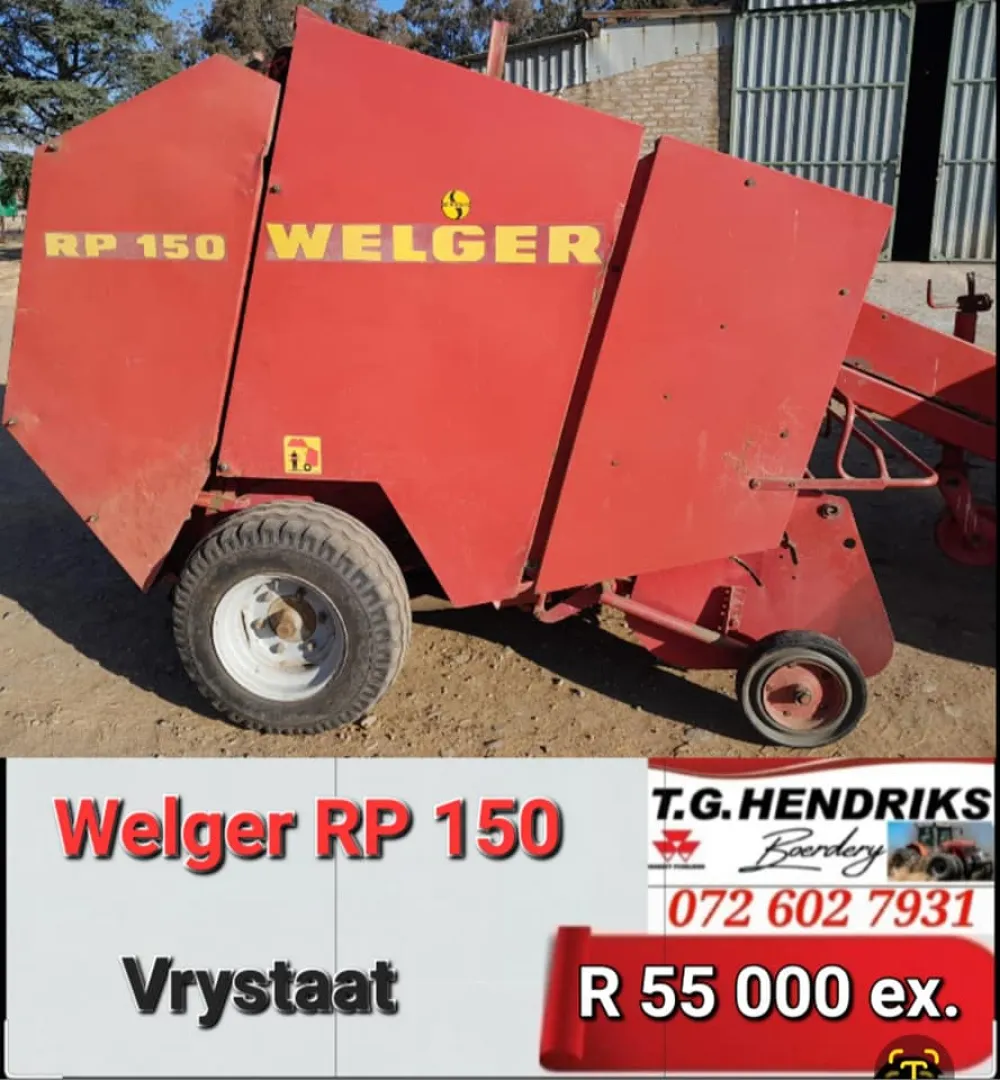 Welger RP 150 | T.G Hendriks boerdery