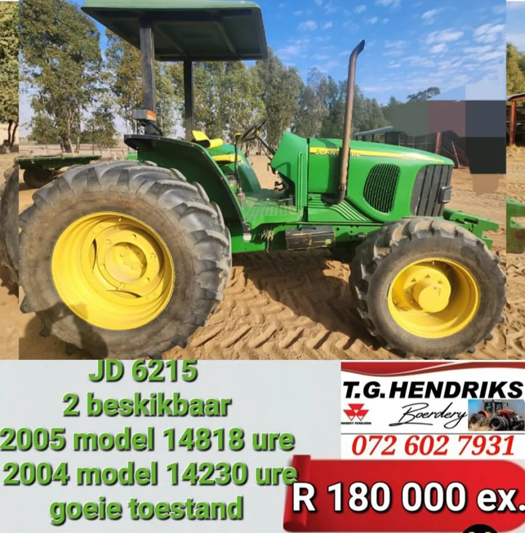 John Deere 6215 | T.G Hendriks boerdery