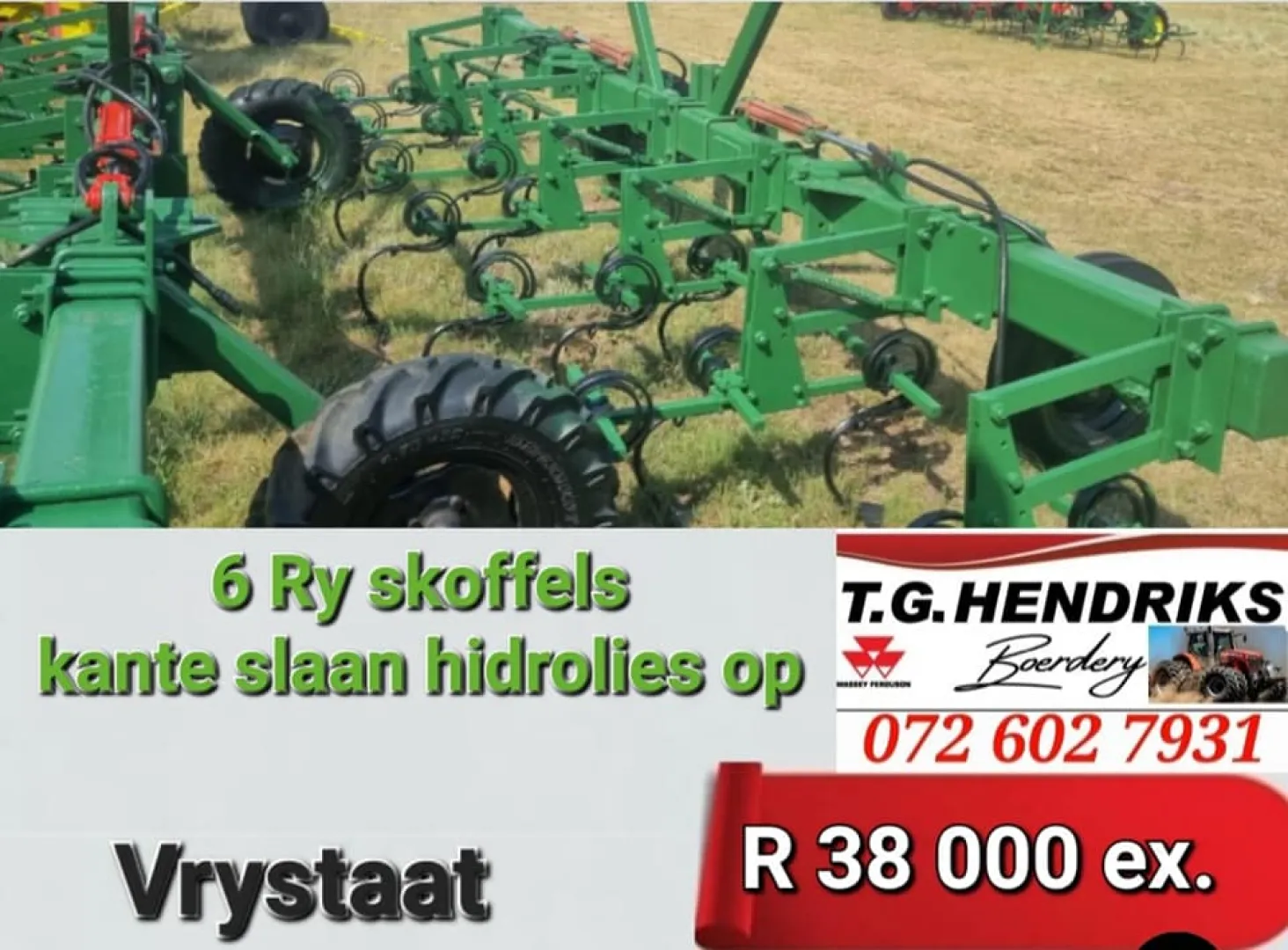 6 Ry skoffels | T.G Hendriks boerdery