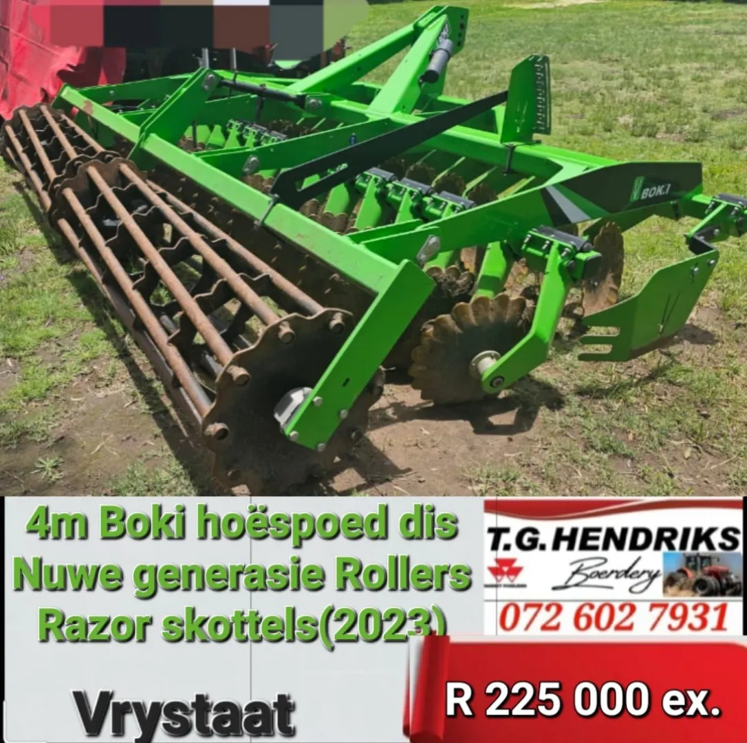 4 m Bokie hoespoed dis | T.G Hendriks boerdery