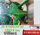 JD S7600 2018 | T.G Hendriks boerdery