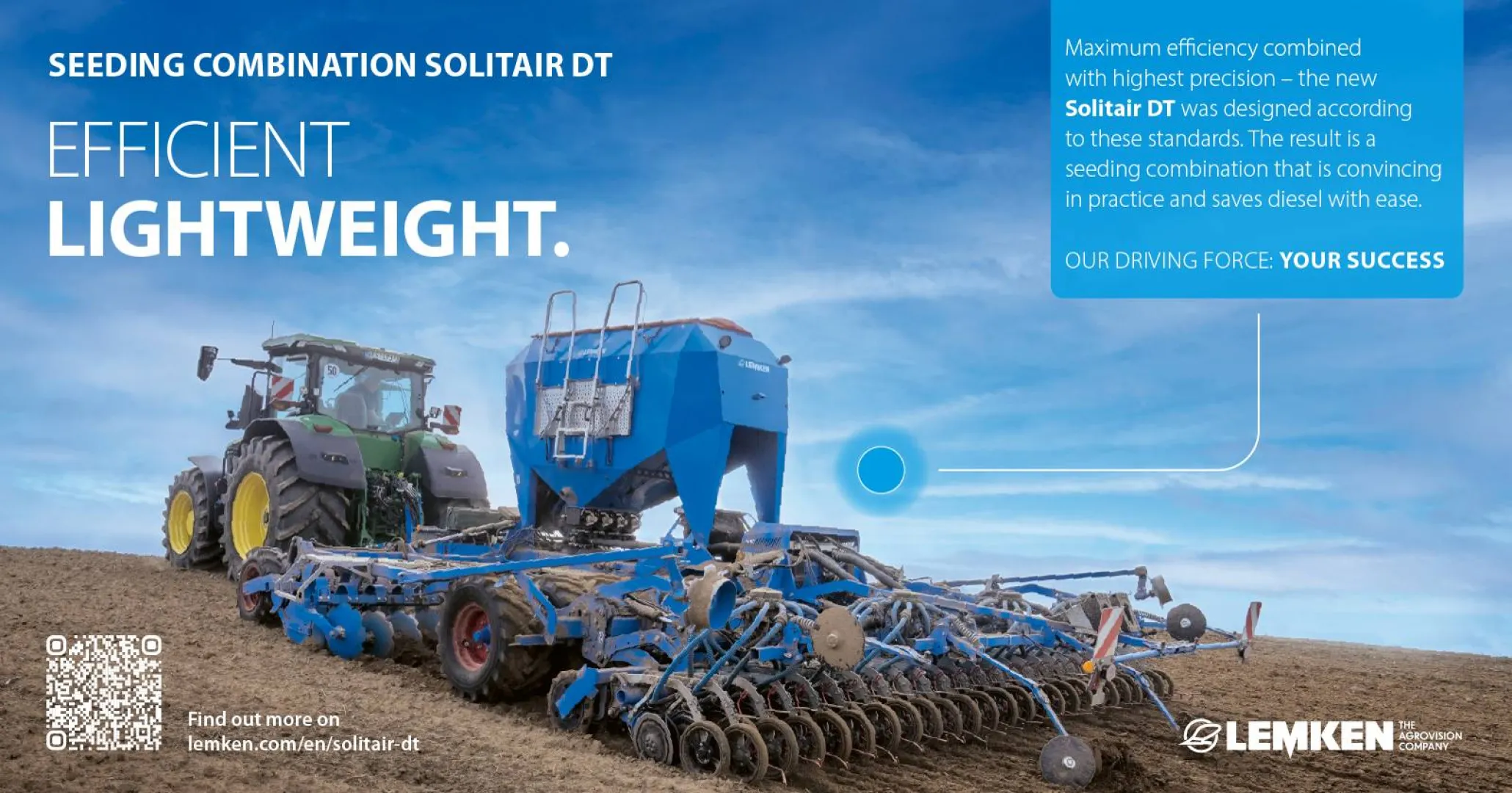 Seeding combination solitair DT | Efficient lightweight | LEMKEN