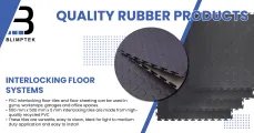 Interlocking floor systems | Blimptek Rubber Products