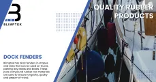 Dock fenders | Blimptek Rubber Products
