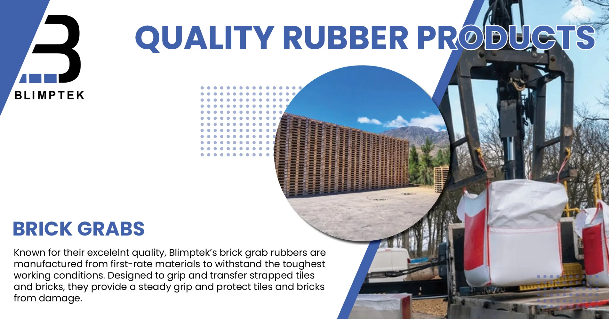 Brick grabs | Blimptek Rubber Products
