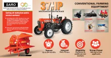 Conventional farming equipment | Saro Agro