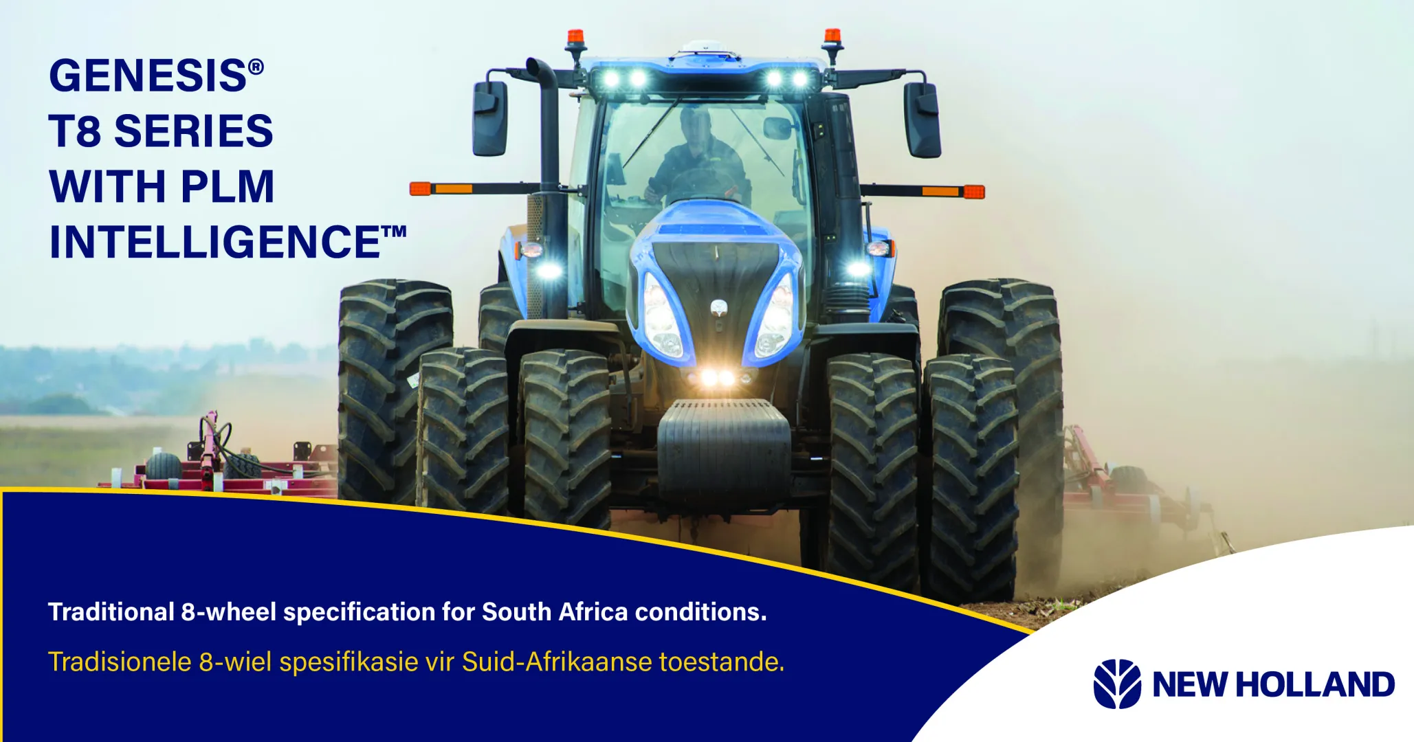 Genesis® T8 series with PLM intelligence™ | New Holland