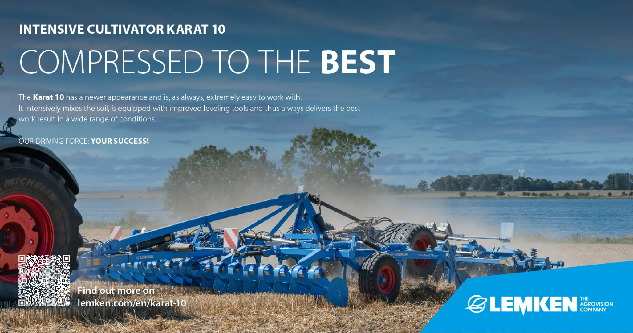 Intensive cultivation | Karat 10 | Compressed to the best | LEMKEN