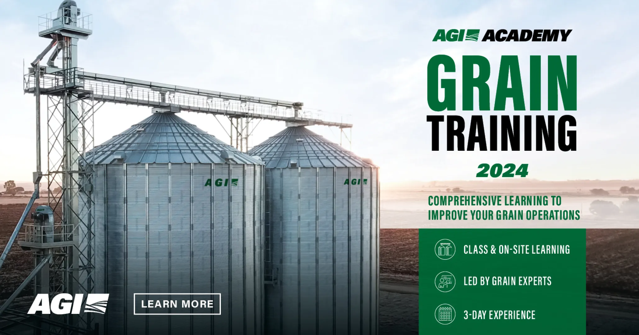 2024 AGI grain training | 16-18 September | 23-25 September | AGI Academy