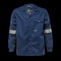 Bova safety wear | Blue/grey reflective jacket | BBF Safety Group
