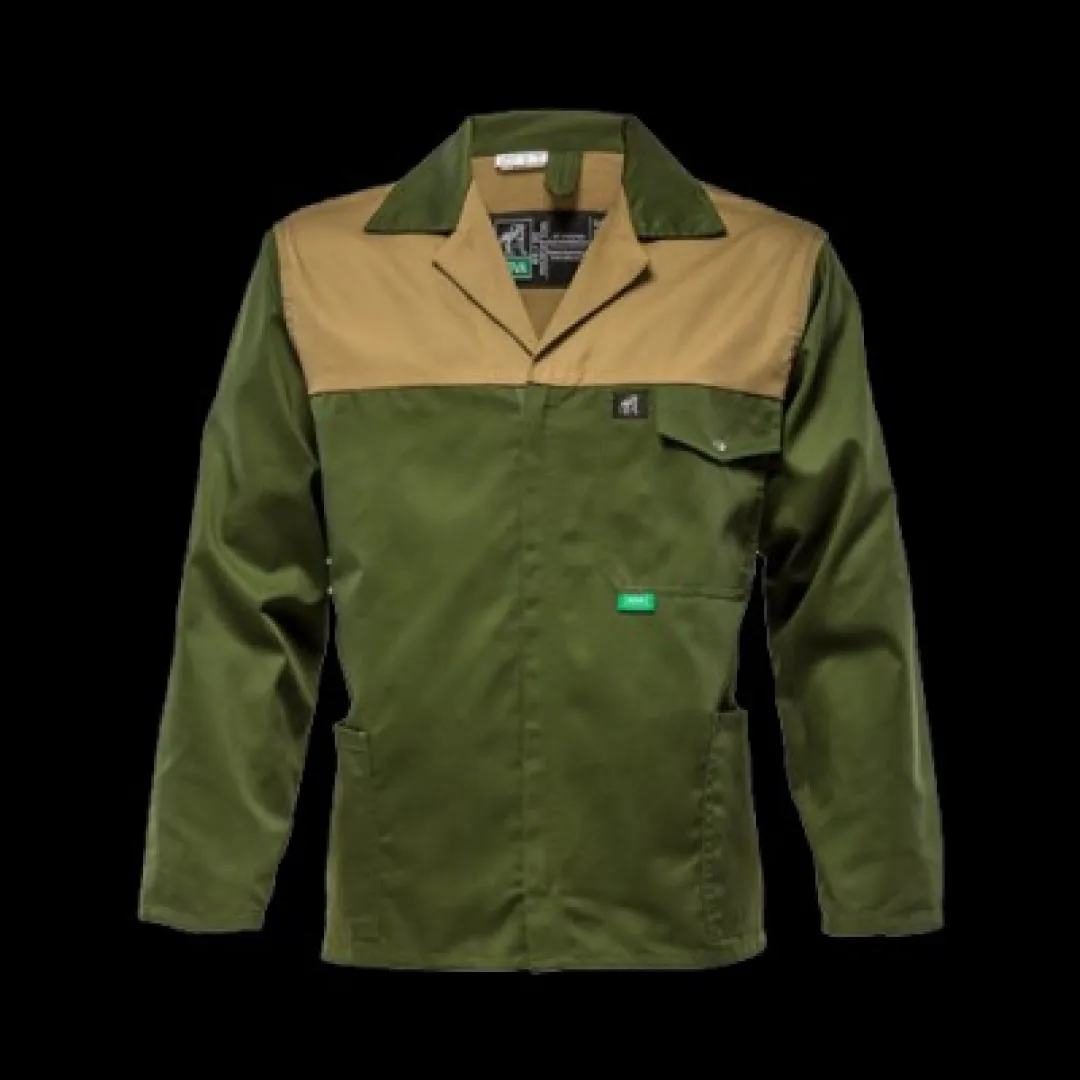 Bova safety wear | Khaki work jacket | BBF Safety Group