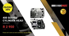 400 Series cylinder head complete | Engine Den