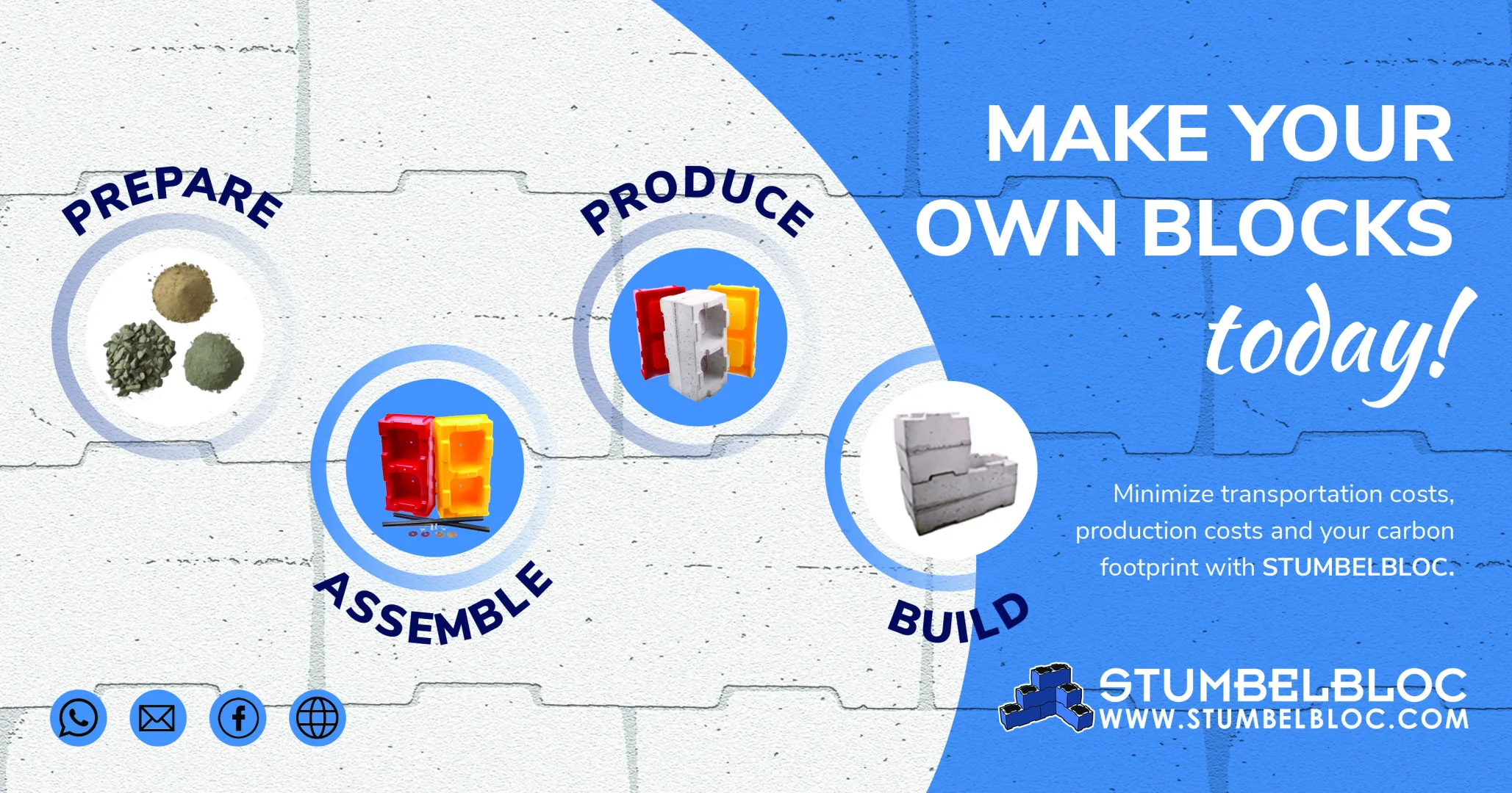 Make your own blocks today! | Stumbelbloc