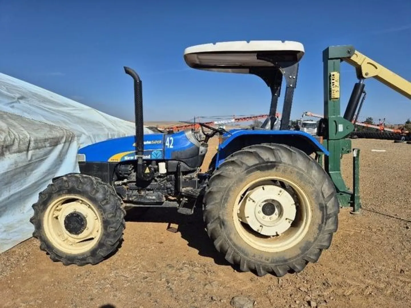 Low hour 75 hp tractor | Sazam Agri Distributors
