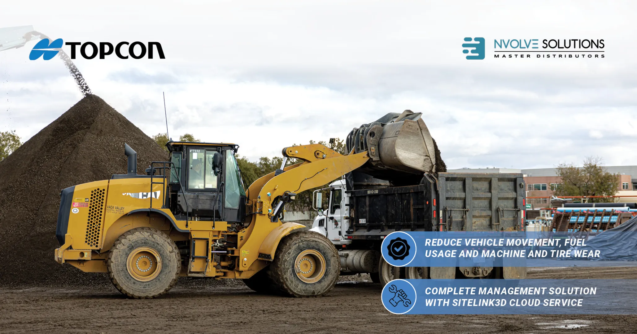 Topcon LM-100 Wheeled loader weighing | nVolve