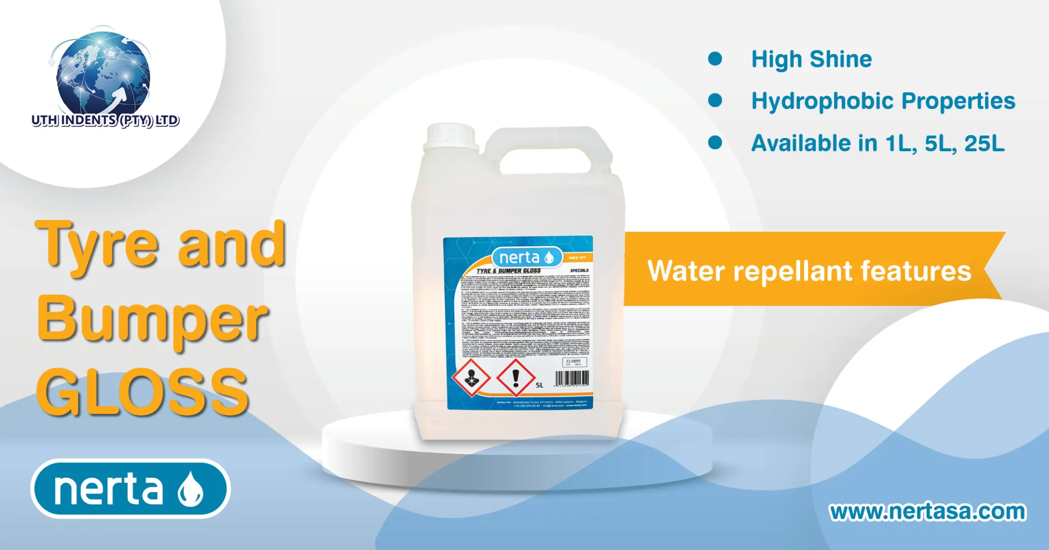 Tyre &amp; bumper gloss | Nerta SA