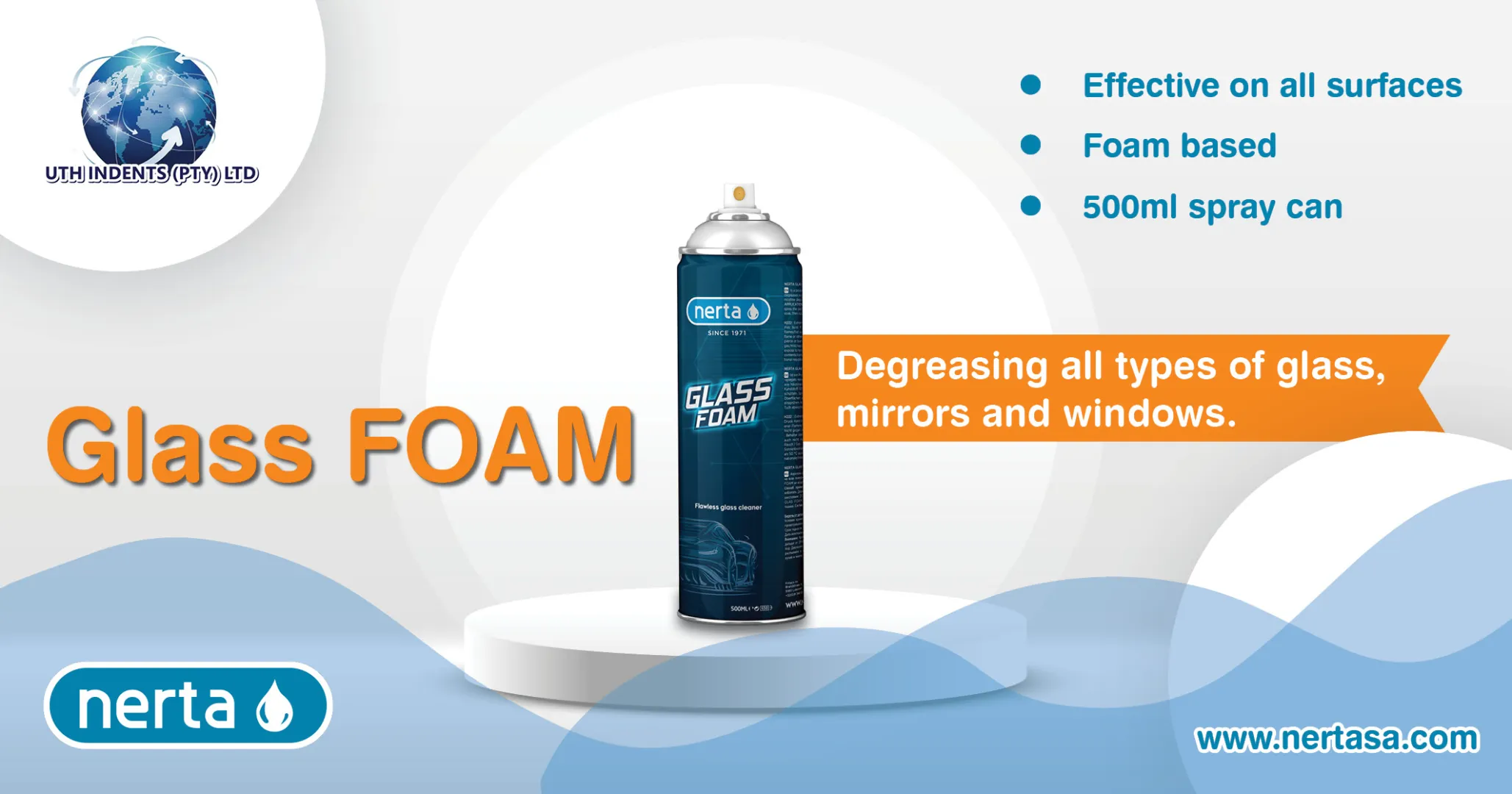 Glass foam | Nerta SA