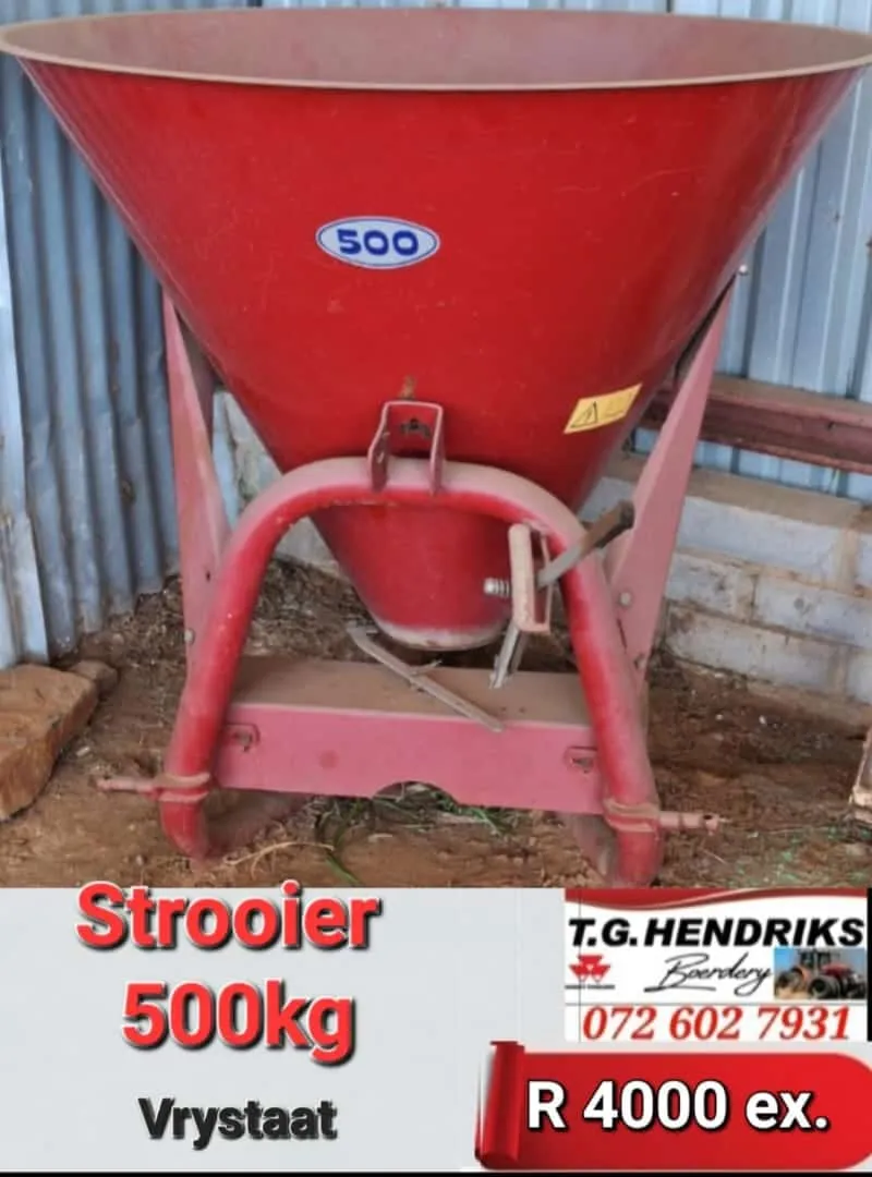 Strooier 500 kg | T.G Hendriks boerdery