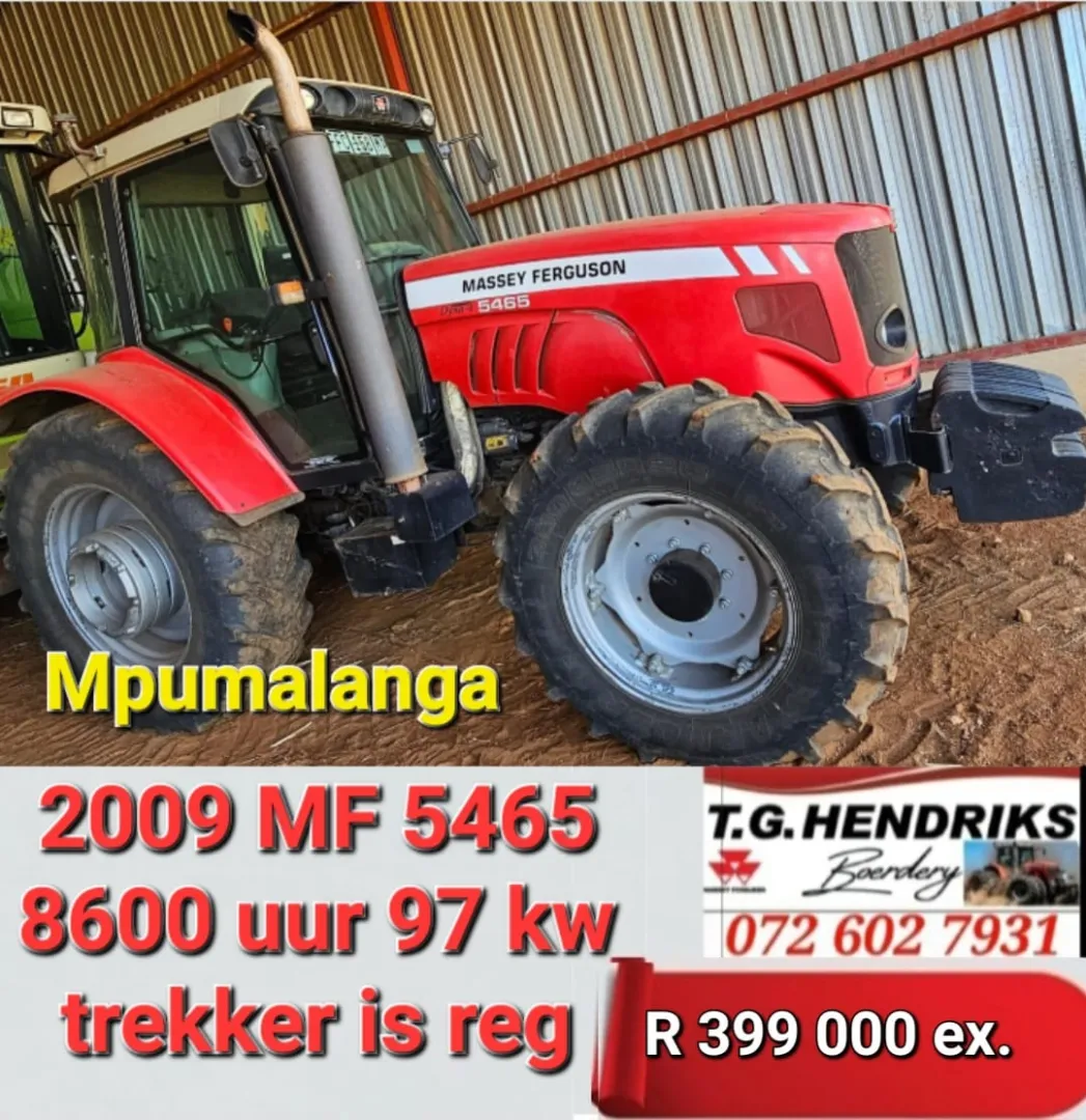 2009 MF 5465 | T.G Hendriks boerdery