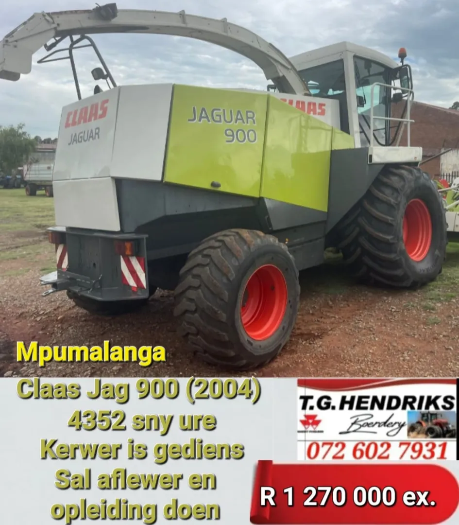2004 Claas Jag 900 | T.G Hendriks boerdery