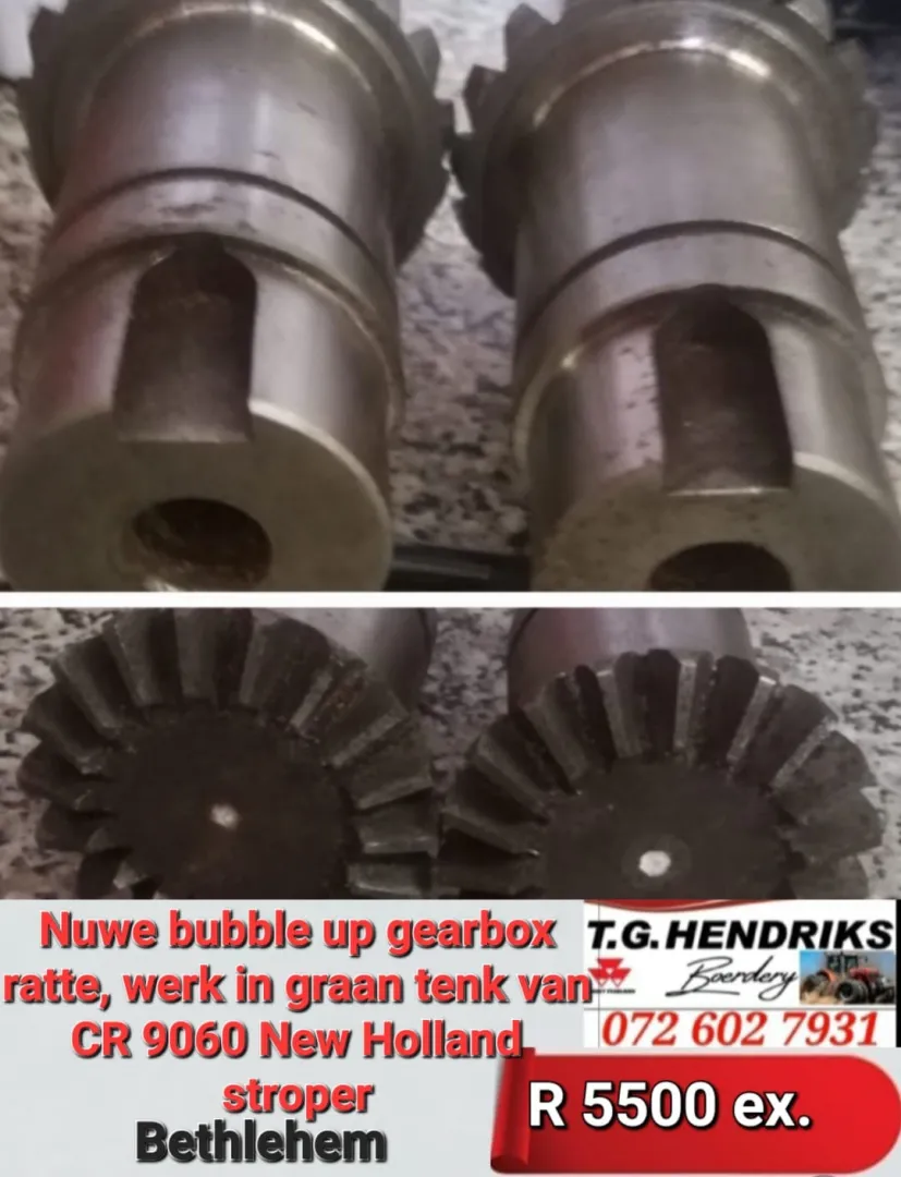 Nuwebubble up gearbox ratte | T.G Hendriks boerdery