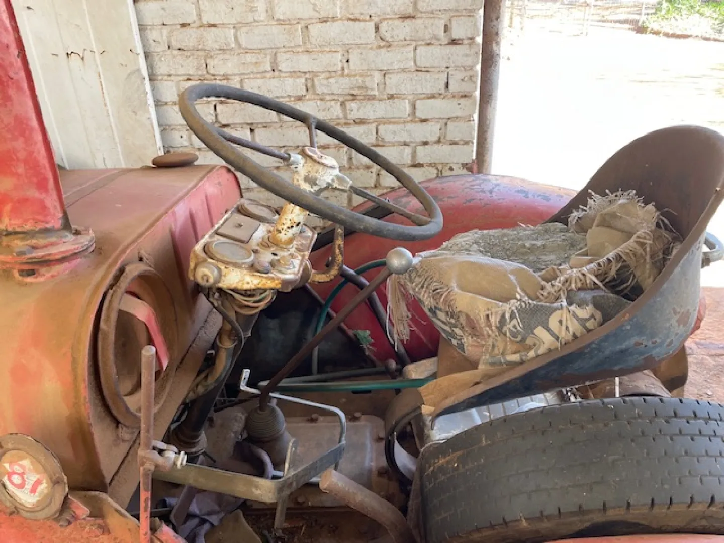 Styer historic tractor