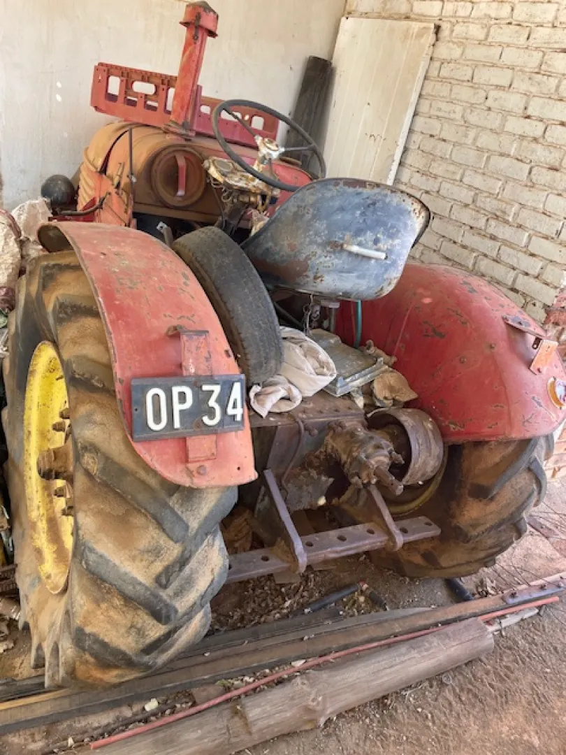 Styer historic tractor